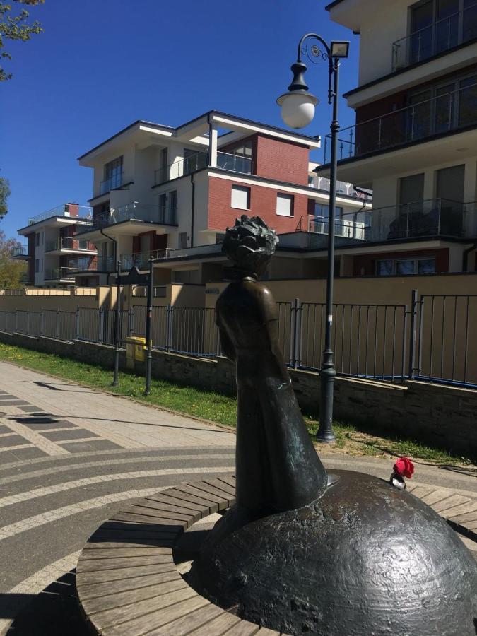 Apartament Nadmorski Z Basenem Klifowa Rewal Esterno foto